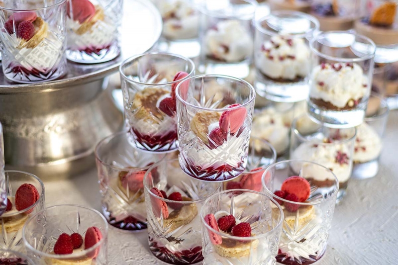 Sweets Glas Dessert Catering