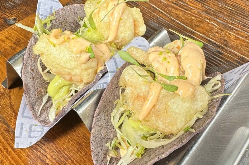 Tortilla Garnele Fingerfood Catering