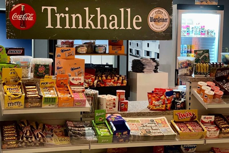 Trinkhalle Sweets Süßigkeiten Motto