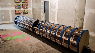 Villa Montez Kunstobjekt Installation